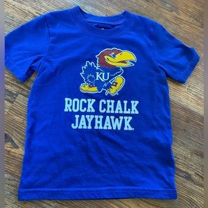 University of Kansas Jayhawks tee - Size 4T